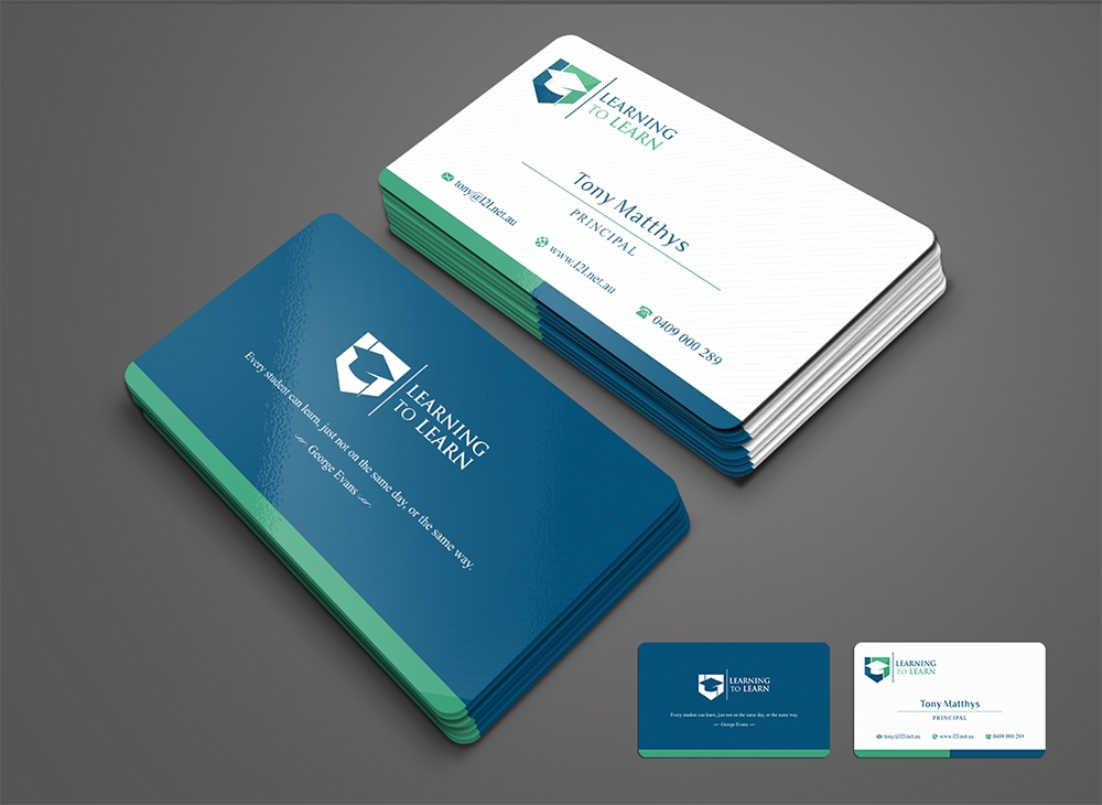 Learning to Learn logo design by andros