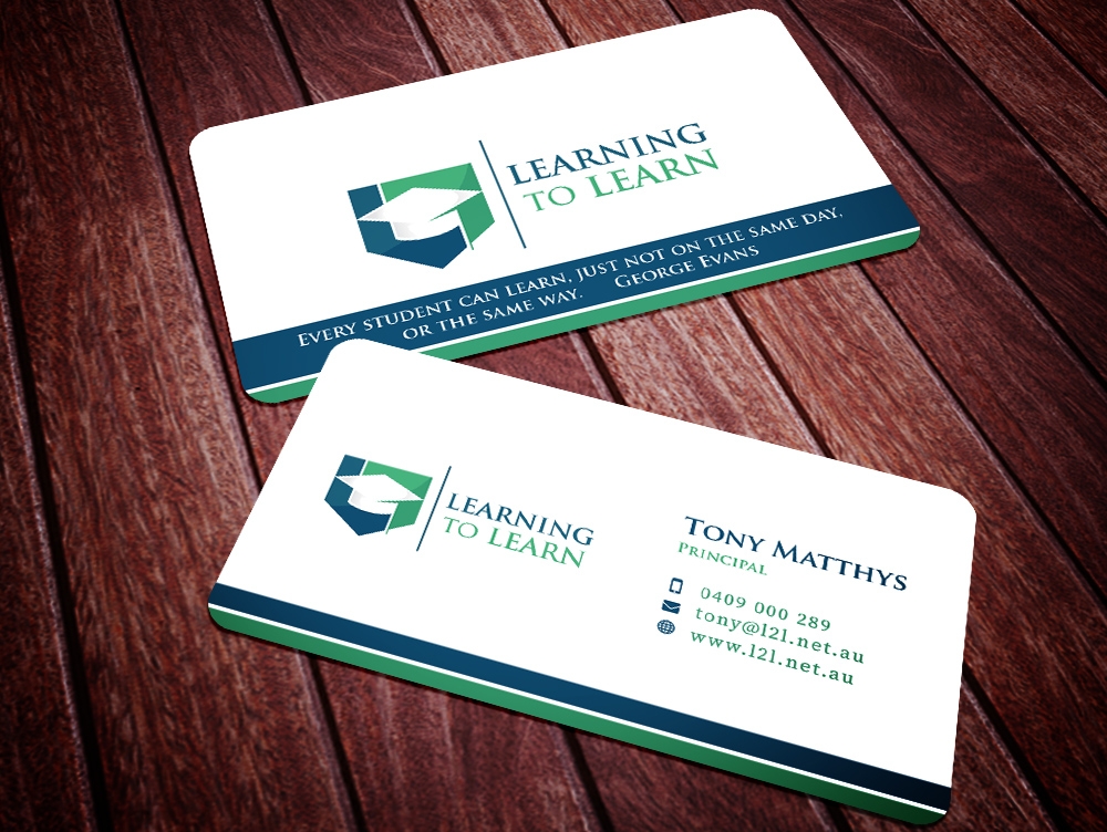 Learning to Learn logo design by jhunior