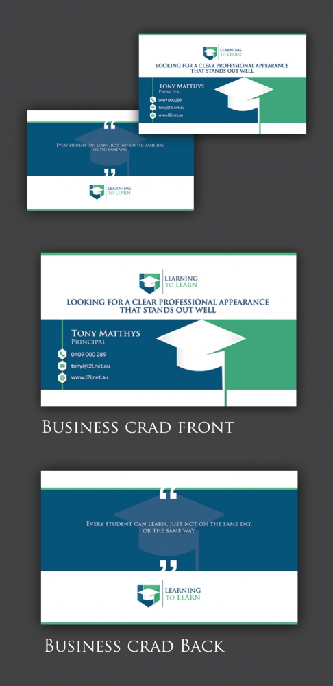 Learning to Learn logo design by shere