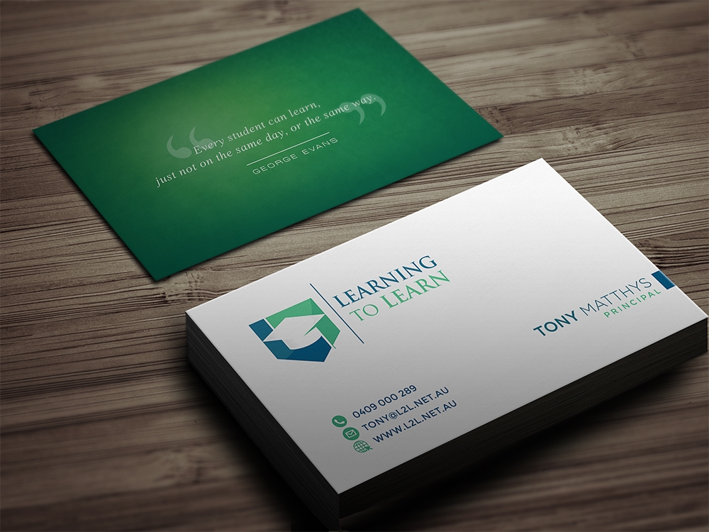 Learning to Learn logo design by rahppin