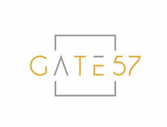 Gate 57 logo design by serprimero
