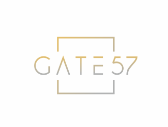 Gate 57 logo design by serprimero