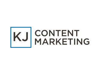 KJ Content Marketing logo design by BintangDesign