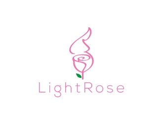 Light Rose logo design by artbitin
