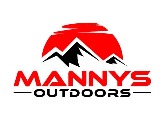 Mannys Outdoors logo design by daywalker