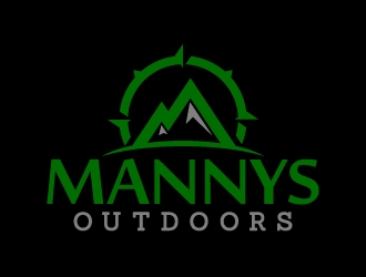 Mannys Outdoors logo design by jaize