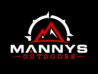 Mannys Outdoors logo design by jaize