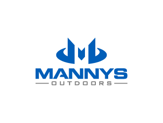 Mannys Outdoors logo design by pencilhand