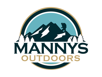 Mannys Outdoors logo design by kunejo