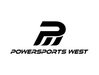 Powersports West logo design by mikael