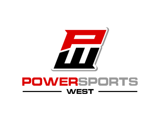 Powersports West logo design by done