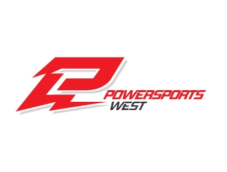 Powersports West logo design by moomoo