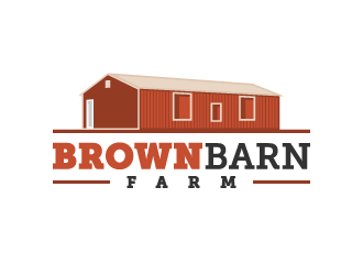 Brown Barn Farm logo design by pencilhand