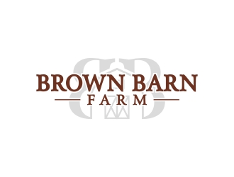 Brown Barn Farm logo design by Mbezz