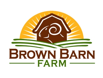 Brown Barn Farm logo design by ingepro