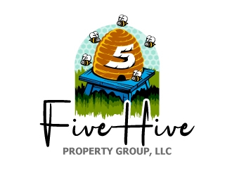 Five Hive Property Group, LLC logo design by aRBy