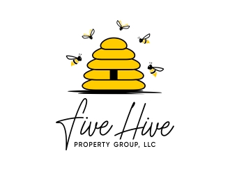 Five Hive Property Group, LLC logo design by excelentlogo