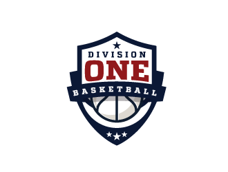 Division One Basketball logo design by emberdezign