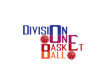 Division One Basketball logo design by tec343