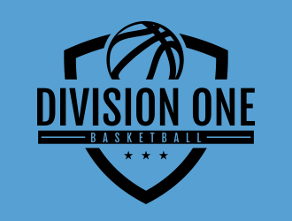 Division One Basketball logo design by kopipanas