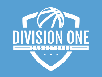 Division One Basketball logo design by kopipanas
