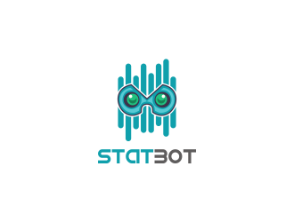 Statbot logo design by inade