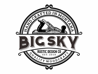 Big Sky Rustic Design logo design by Eko_Kurniawan