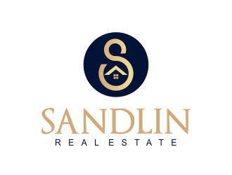 Sandlin Real Estate logo design by JessicaLopes
