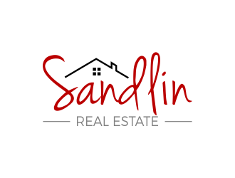Sandlin Real Estate logo design by kopipanas