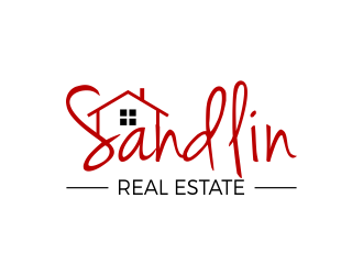 Sandlin Real Estate logo design by kopipanas