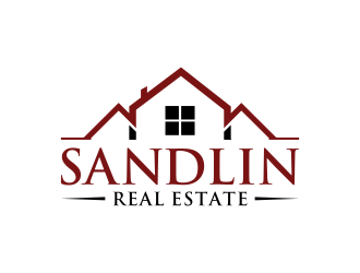 Sandlin Real Estate logo design by semar