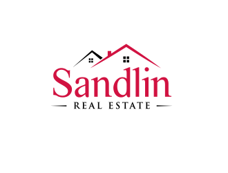 Sandlin Real Estate logo design by BeDesign