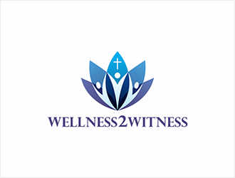 Wellness 2 Witness logo design by hole