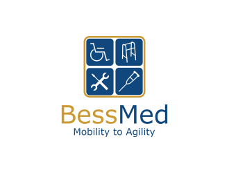 BessMed logo design by rezadesign