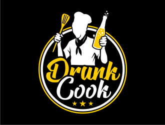 Drunk Cook logo design by haze