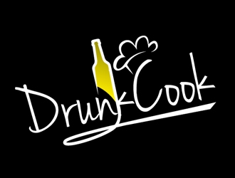 Drunk Cook logo design by shere