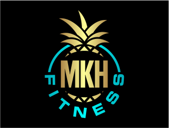 MKH Fitness  logo design by cintoko