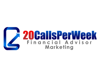 20CallsPerWeek Financial Advisor Marketing logo design by chuckiey