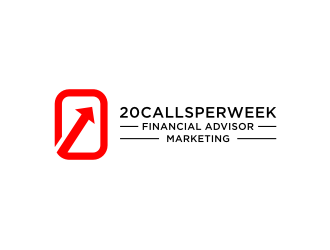 20CallsPerWeek Financial Advisor Marketing logo design by yeve