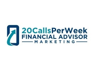 20CallsPerWeek Financial Advisor Marketing logo design by agil