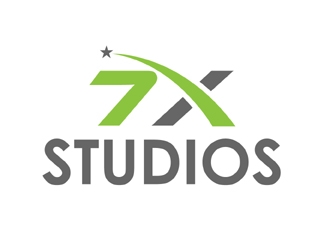 7x Studios logo design by MAXR