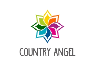 Country Angel  logo design by cikiyunn