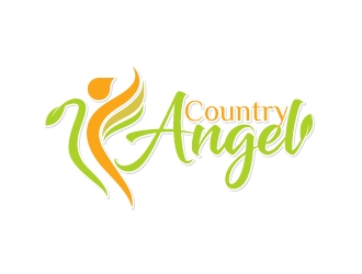 Country Angel  logo design by fantastic4