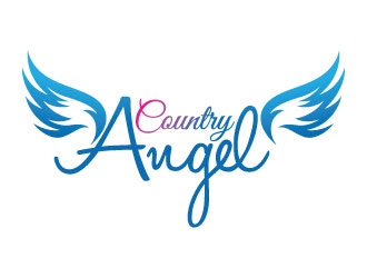 Country Angel  logo design by Suvendu