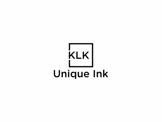 KLK Unique Ink logo design by eagerly