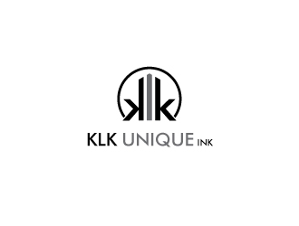 KLK Unique Ink logo design by dshineart