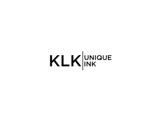 KLK Unique Ink logo design by rief