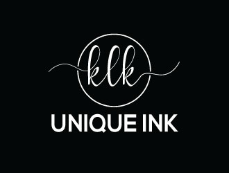 KLK Unique Ink logo design by Gaze