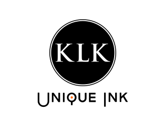 KLK Unique Ink logo design by MariusCC