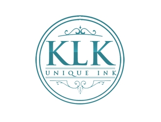 KLK Unique Ink logo design by nikkl